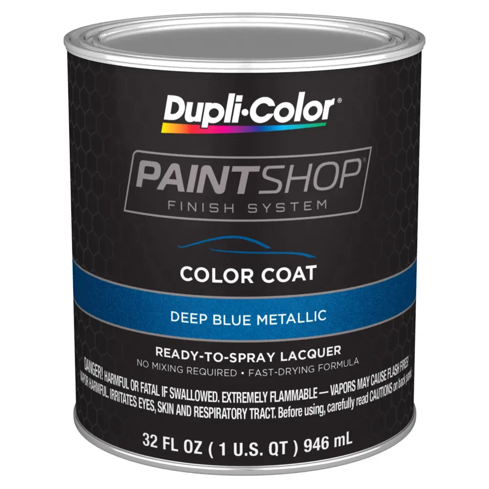 Duplicolor Paint Shop Finish System, Deep Blue Metallic, BSP204