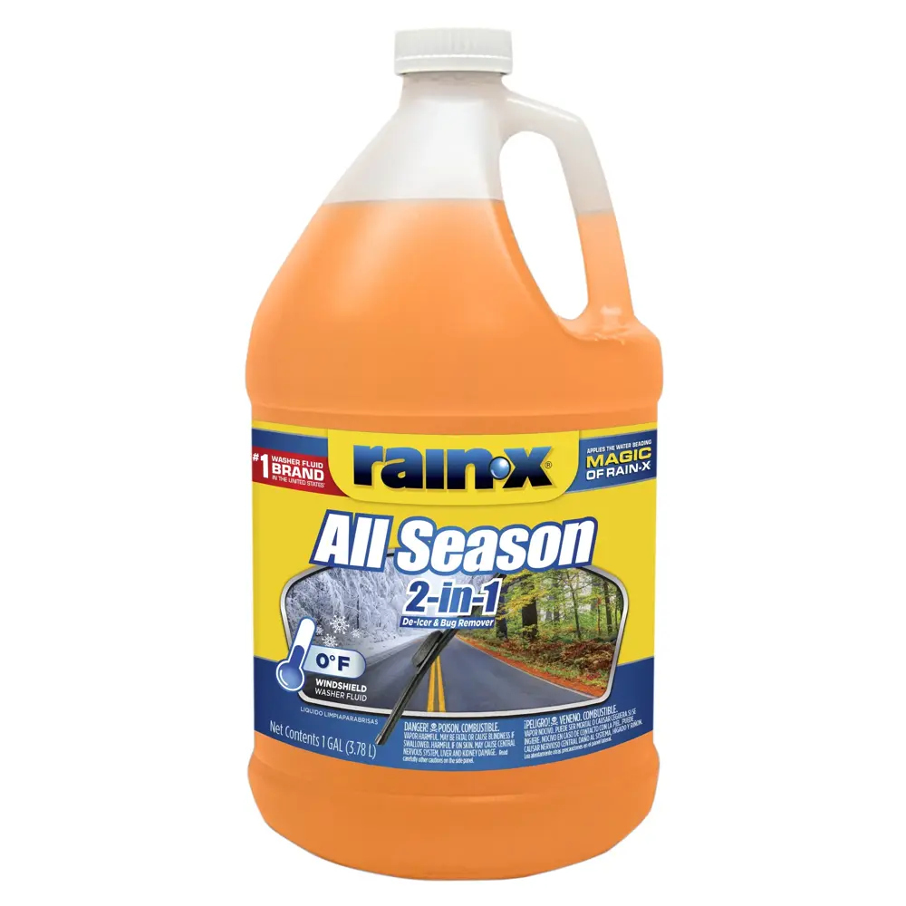 【正規品】when the rain stops 100ml 箱付き Rain-X 5061320 All Season 2-in-1 Windshield Washer Fluid 1 Gallon
