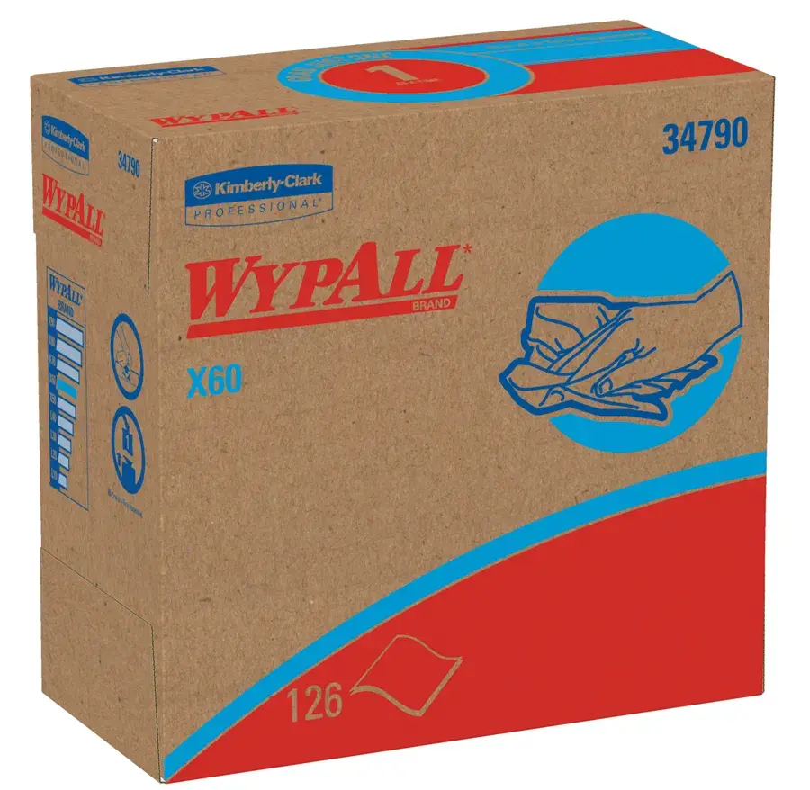 Wypall X60 Medium Duty Wiper Cloths NPP 34790 | Buy Online - NAPA