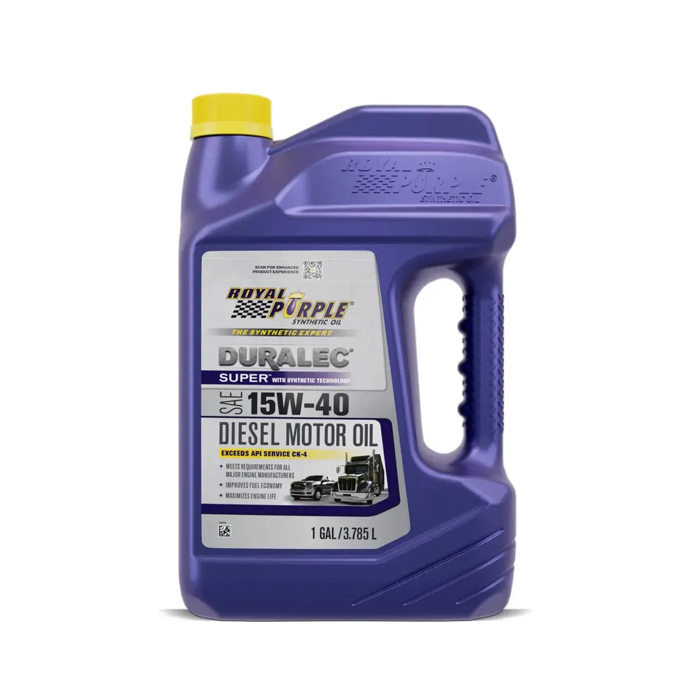 パープルジェム 15P Royal Purple Duralec Super Motor Oil 15W40 Full Synthetic Diesel 1