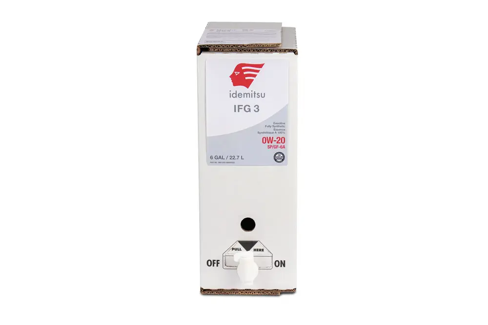 Idemitsu IFG 3 Motor Oil 0W20 Full Synthetic 6 gal (US) AIC