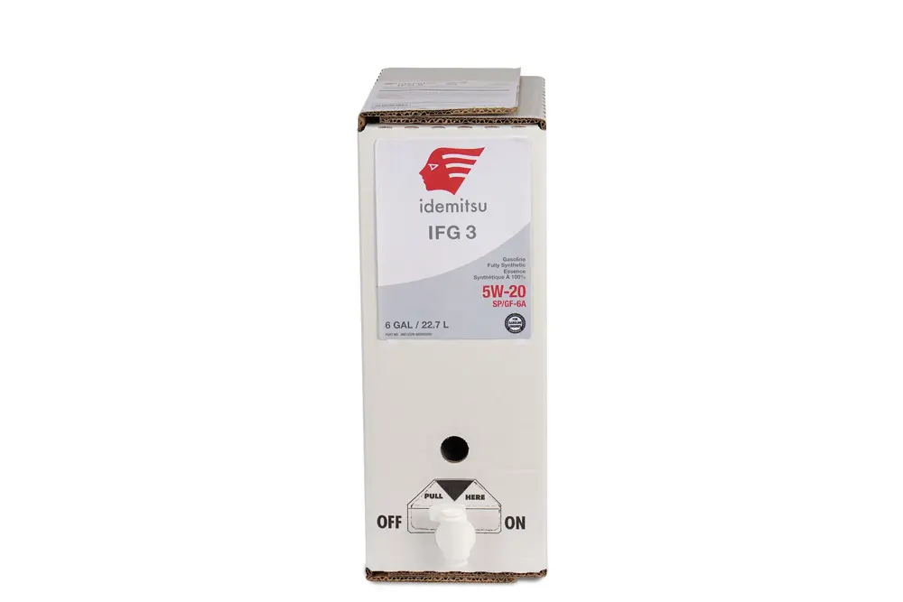 Idemitsu IFG 3 Motor Oil 5W20 Full Synthetic 6 gal (US) AIC