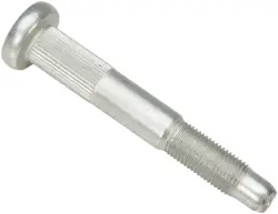 1/2-20 Serrated Wheel Stud - .618 In. Knurl, 1-13/16 In. Length