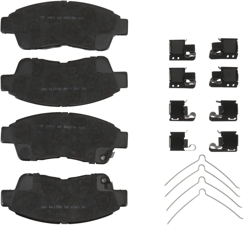 NAPA SilentGUARD Disc Brake Pads Copper Compliant OE Material