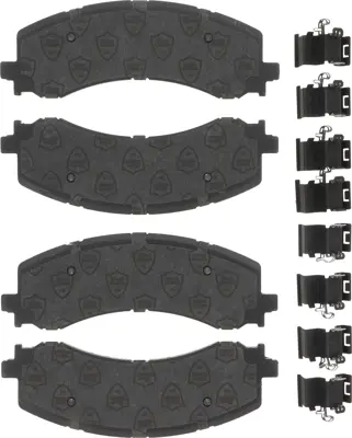 NAPA SilentGUARD Disc Brake Pads Ceramic PSG SG9610X | Buy Online