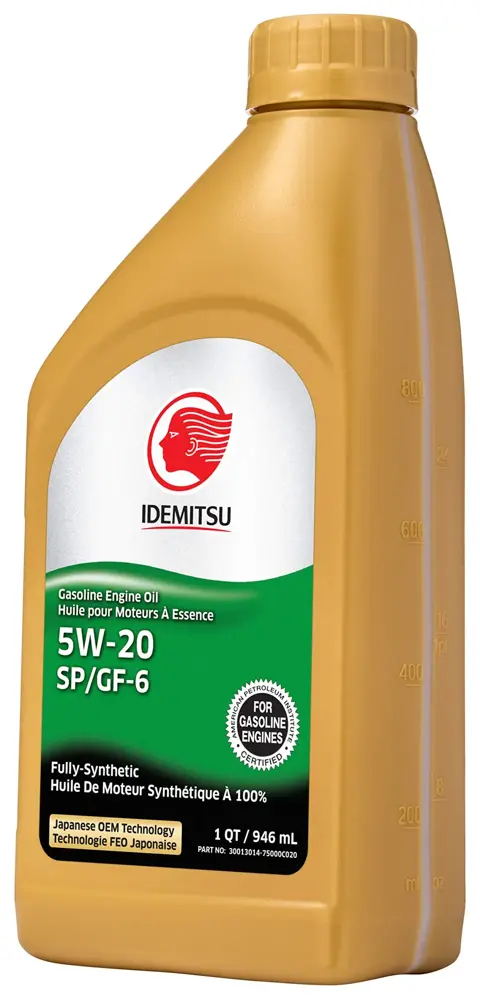 Idemitsu Motor Oil 5W20 Full Synthetic 1 qt (US) AIC 30013014750