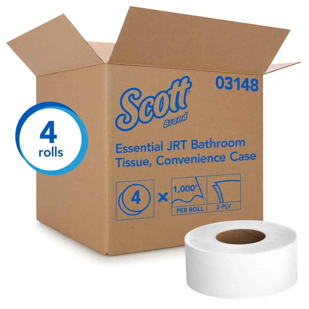 Scott Jumbo Roll Bath Tissue 2-Ply - 4 Rolls NPP 3148 | Buy Online