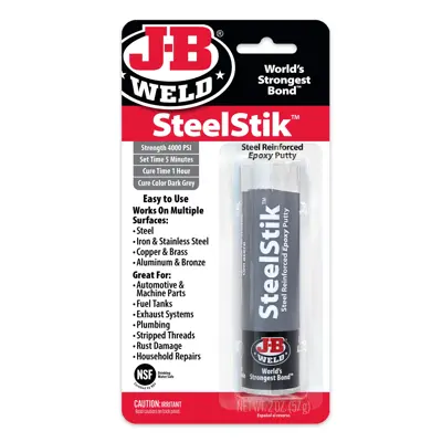 J-B Weld SteelStik Epoxy Putty - 2 oz NCB 8267S | Buy Online
