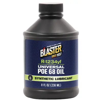 Blaster® R-1234yf Universal POE 68 Oil Synthetic Lubricant - 8 oz