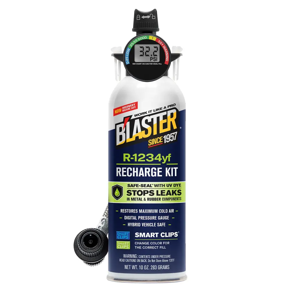 Blaster R-1234yf Recharge Kit with Digital Gauge - 10 oz NCB