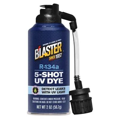 Blaster® R-134a 5-Shot UV Dye w/Fill Hose - 2 oz NCB BLA153 | Buy