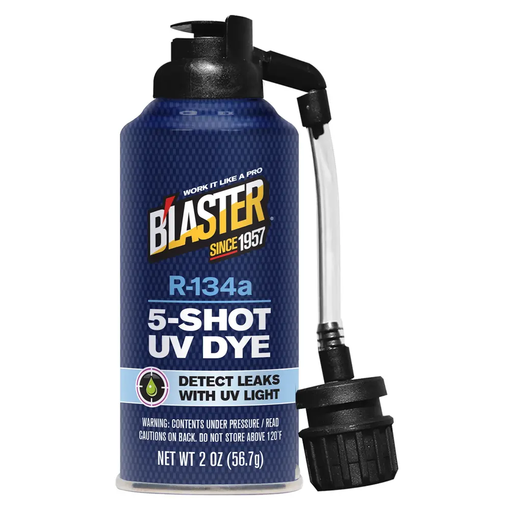 専用　ブラスター Blaster® R-134a 5-Shot UV Dye w/Fill Hose - 2 oz NCB BLA153 | Buy