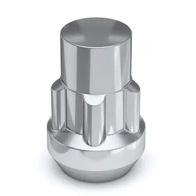 4x Chrome 12x1.5 Cone Seat Anti-Theft Wheel Lock Lug Nut Set+Key Fit Honda Acura