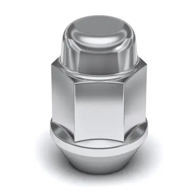 White Knight Chrome Plated Lug Nut (4) Lug Nuts NEA 117094 | Buy