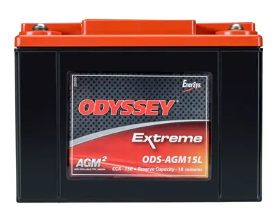 Odyssey Extreme Series AGM Battery BCI No. BTX15L 150 CCA 12 V ODY