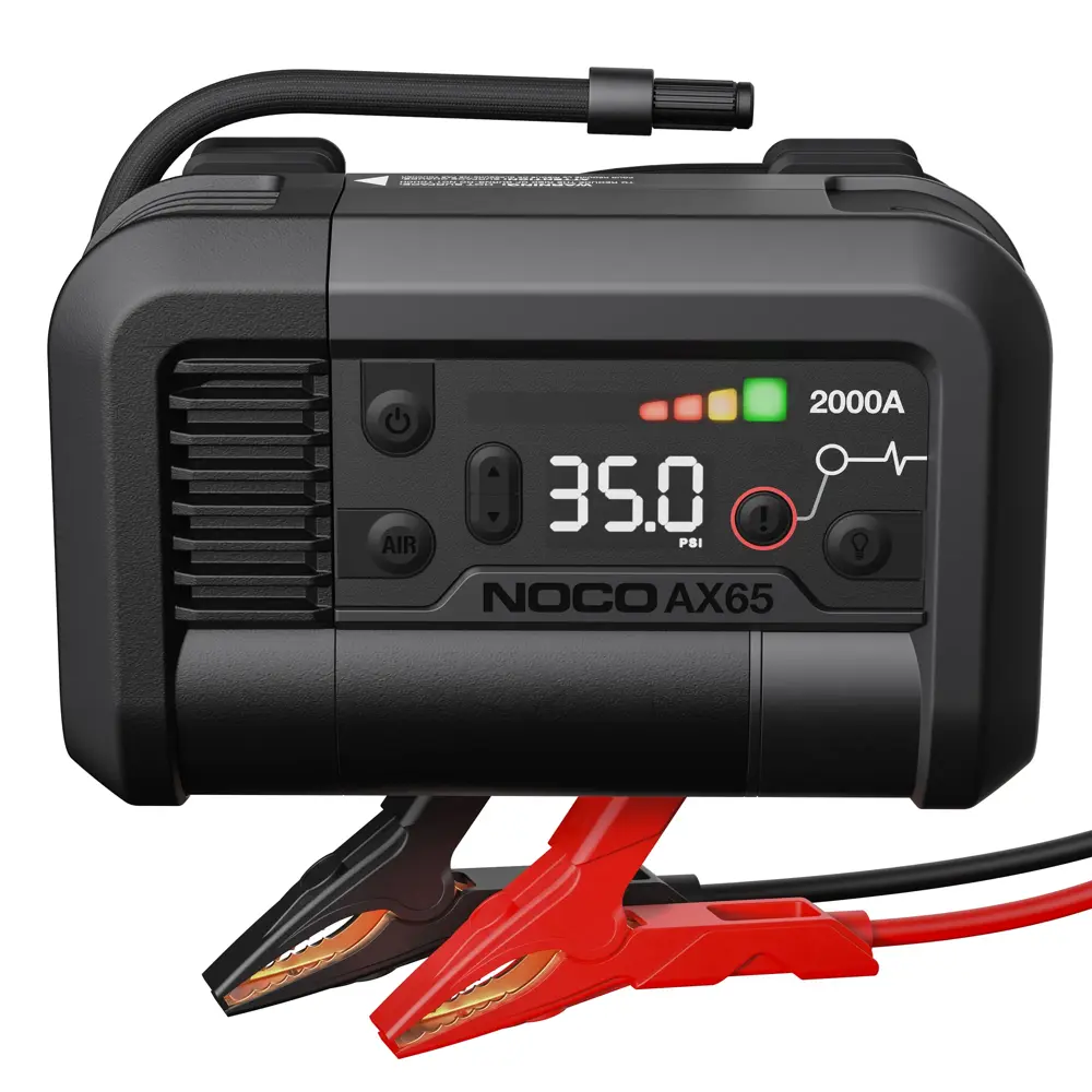 NOCO Boost+Air AX65: 2000A Jump Starter with Air Compressor Tire