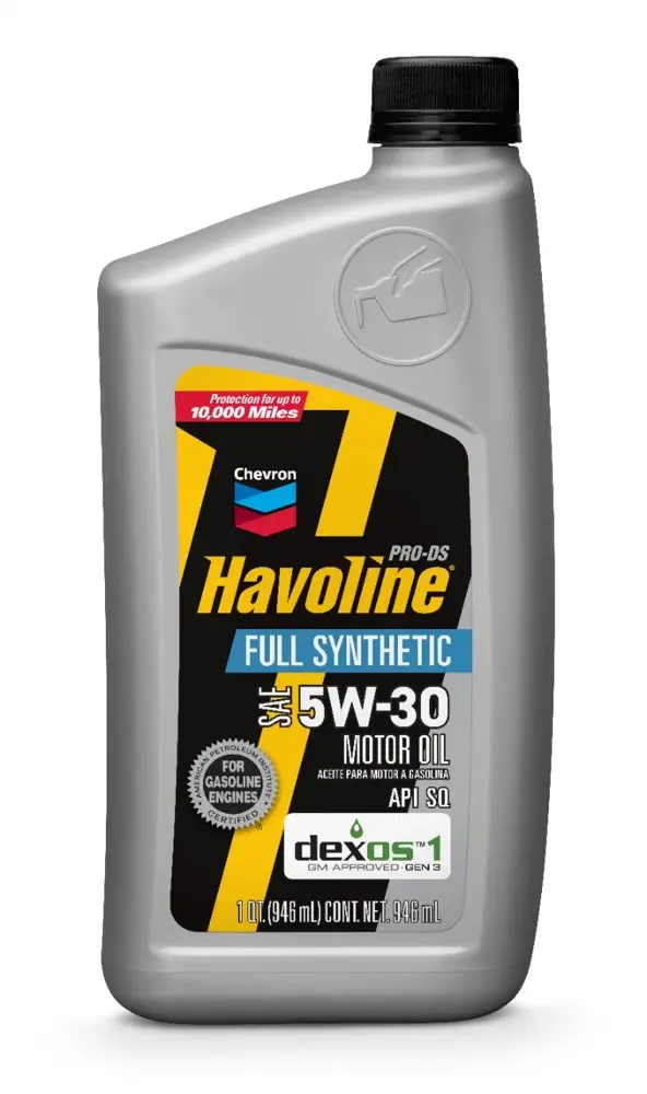 Havoline ProDS Motor Oil 5W30 Full Synthetic 1 qt (US) HAV