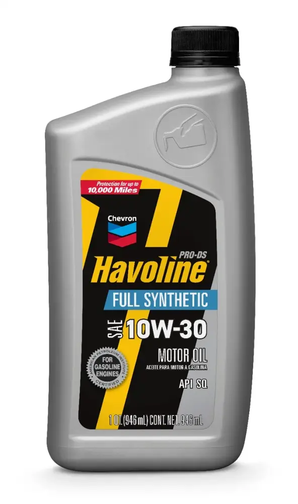 Havoline ProDS Motor Oil 10W30 Full Synthetic 1 qt (US) HAV