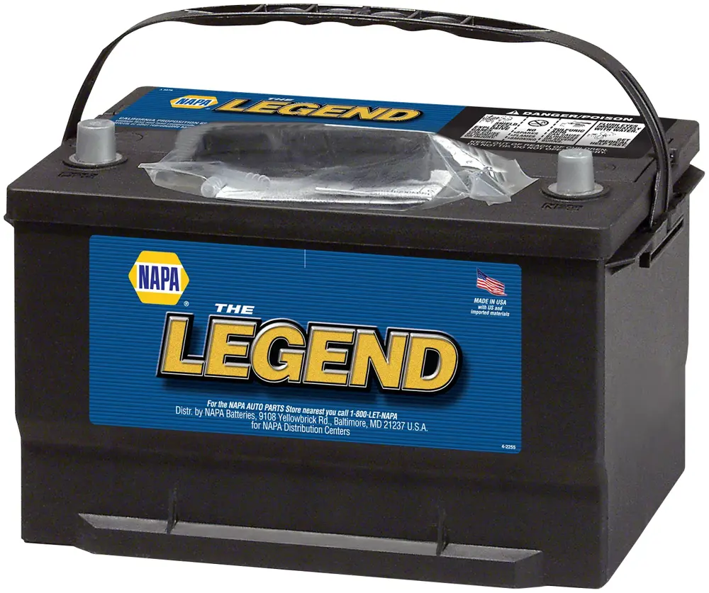 NAPA The Legend Professional Flooded Battery BCI No. 65 750 CCA 12