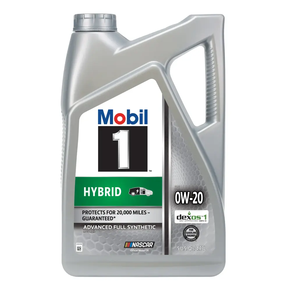 Mobil 1 Hybrid Motor Oil 0W20 Full Synthetic 5 qt (US) MOB 127224