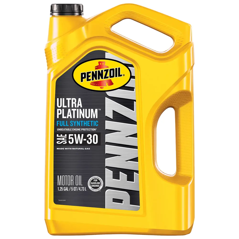 Pennzoil Ultra Platinum Motor Oil 5W30 Full Synthetic 5 qt (US
