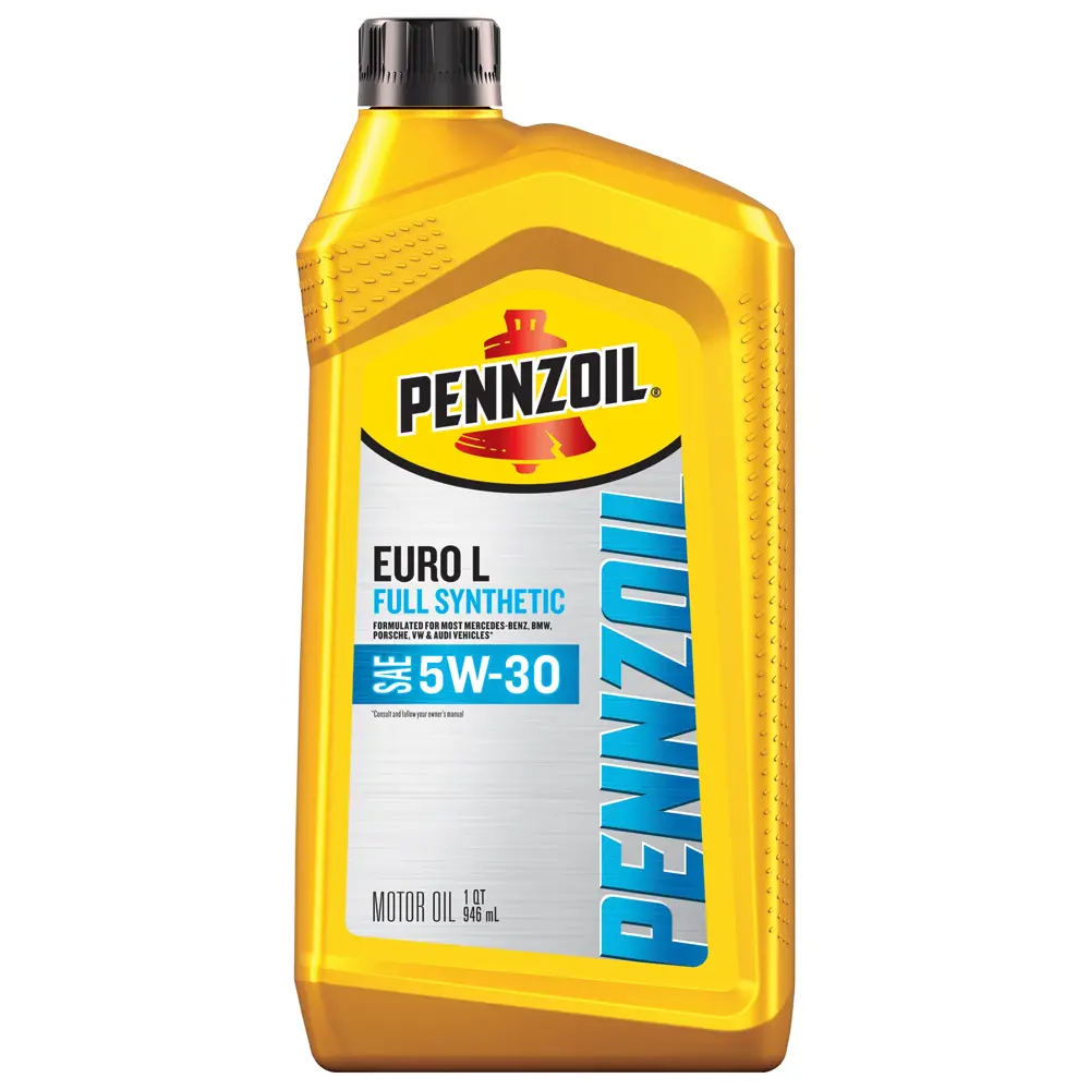Pennzoil Platinum Euro L Motor Oil 5W30 Full Synthetic 1 qt (US