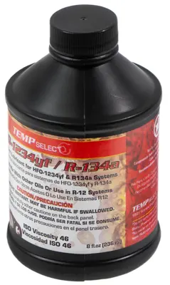 NAPA TEMP Select HFO-1234yf (R1234yf) Refrigerant Oil - 8 oz TEM