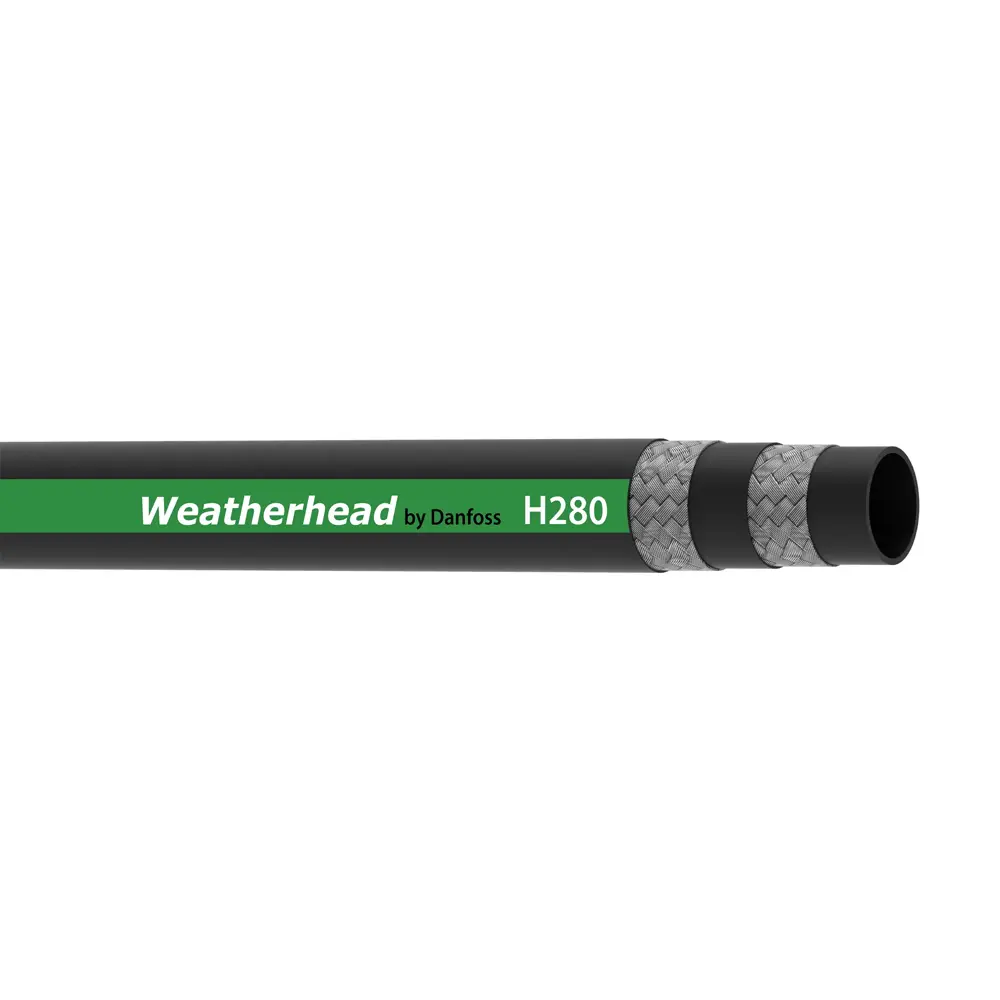 Weatherhead by Danfoss H280 Series Rubber Hydraulic Braided Hose
