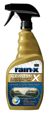 Rain-X® Pro CERAMI-X™ Glass Cleaner + Water Repellent - 16 fl oz