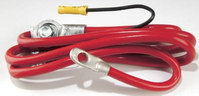 NAPA Mileage Plus Battery Cable 78 in Red 4 Gauge MPB 781169