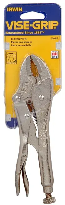トリーヴァゴルギーオージャー　微高レート Vise Grip Locking Pliers Curved Jaw VG 702L3 | Buy Online - NAPA