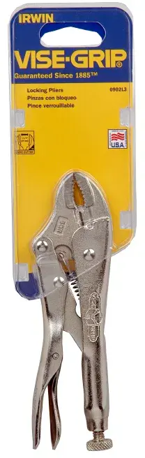 Vise Grip Locking Pliers Curved Jaw VG 902L3 | Buy Online - NAPA