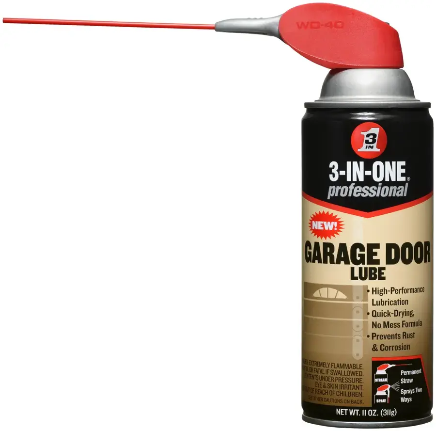 3-IN-ONE Professional Garage Door Lubricant with SMART STRAW