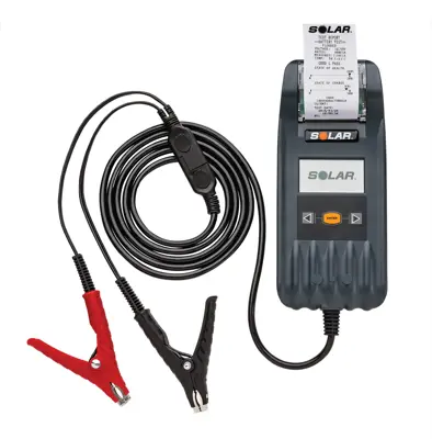 Solar Digital Battery And System Tester With Printer