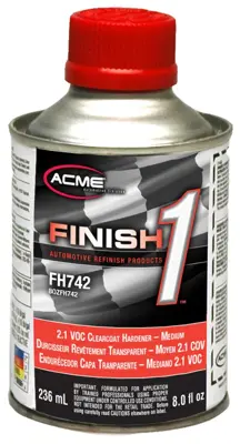 Paint Top Coat Hardeners - Automotive Refinishing Finish 1 MS
