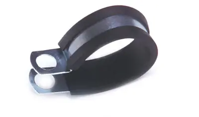 Grote 1 in Diameter 3/8 in Hole Rubber Insulated Metal Clamp