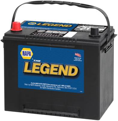 NAPA The Legend Professional Battery 24 Months Free Replacement