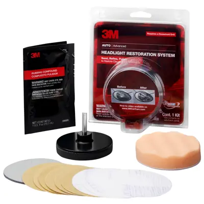 3m Headlight Lens Restoration System 39008