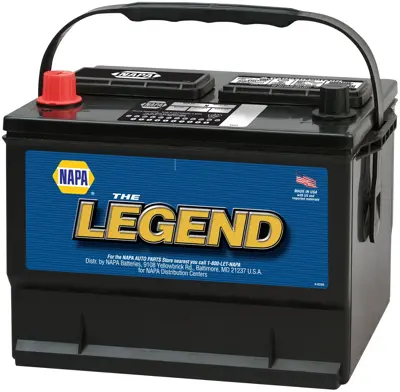 NAPA The Legend Professional Battery 24 Months Free Replacement