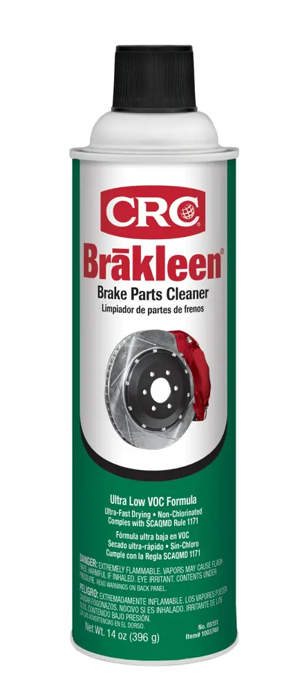 CRC Brākleen Brake Parts Cleaner SCAQMD #1171 Compliant Non