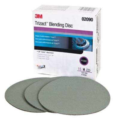 3M™ Trizact™ Hookit™ Foam Abrasive Disc 02085 P3000 A5 6 in (150