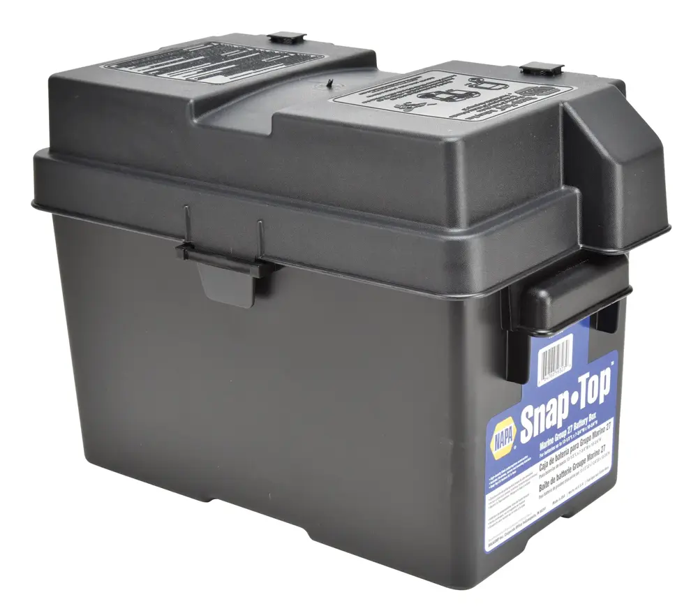 NAPA Snap-Top Marine Group 27 Battery Box BK 7304009 | Buy Online