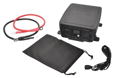 Maxi Trac Power Inverter With LCD Diagnostic Remote - 3000 W BK 7829289 ...