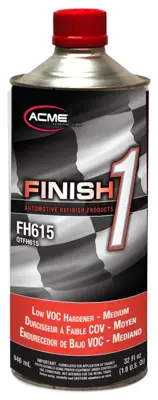 Paint Top Coat Hardeners - Automotive Refinishing Finish 1 MS