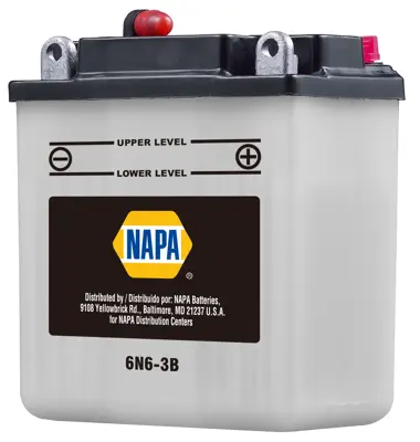 NAPA Power Sport Battery 3 Months Free Replacement BCI No. NA 85 CCA ...