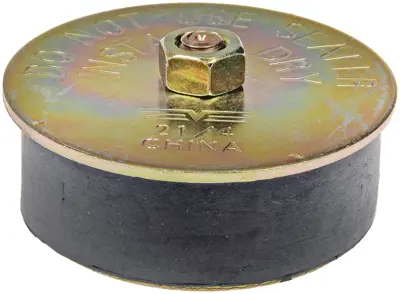 REPAIROCK 2pcs Rubber Freeze Plugs - 2-1/4" To 2-3/8" Expansion Plugs For Automotive