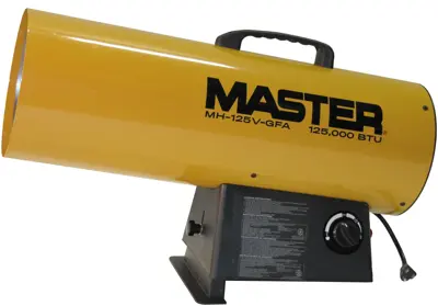 Master 125,000 BTU Portable Propane-Fired Forced Air Heaters MHR MH125VGFA  | Buy Online - NAPA Auto Parts
