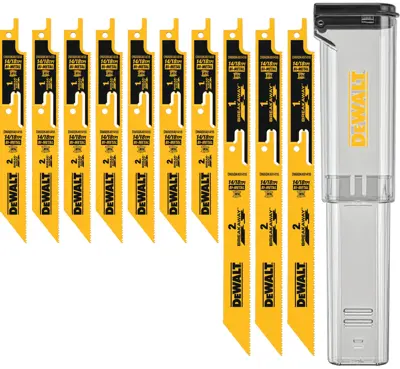 DEWALT Reciprocating Saw Blade Set, 6