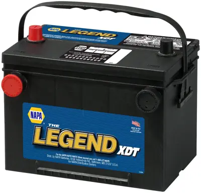 NAPA The Legend Professional Battery 12 Months Free Replacement