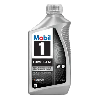 Mobil 1 Formula M Motor Oil 5W40 Full Synthetic 1 qt (US) MOB 122094